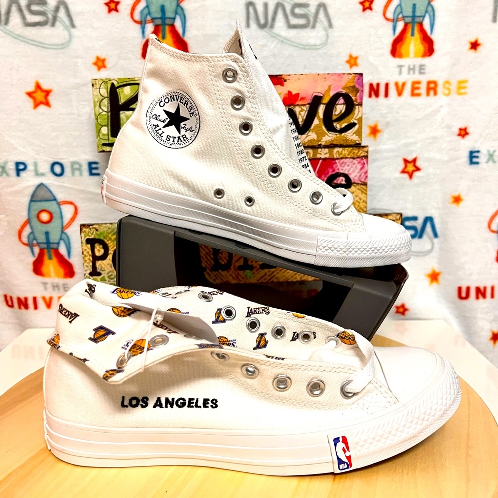 CONVERSE CTAS HI LAKERS BASKETBALL - Picture 5 of 12